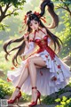 Hentai - Crimson Silks Dancing in the Twilight Breeze Set.2 20250103 Part 14