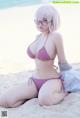 Coser@Potato Godzilla: Mashu Bikini (22 photos)